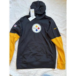 Nike NFL Pittsburgh Steelers Youth‎ XL 18/20 Hoodie Sweatshirt #375